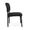Lesro Lenox Steel Armless Guest Chair, Graphite (Gray) Seat, Graphite Back, 22.5 W 24.5 L 32 H, No Arms LS1102 - alternate 3